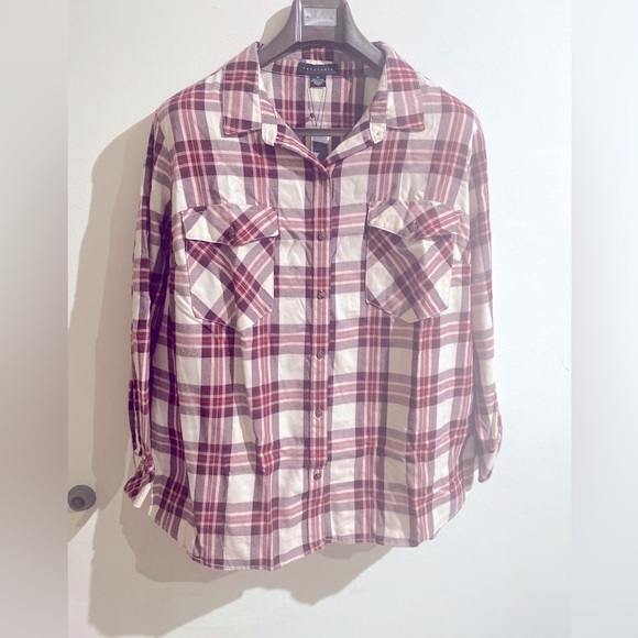 Sanctuary 2X Boyfriend Signature Shirt & oversized Fit - Picture 15 of 15